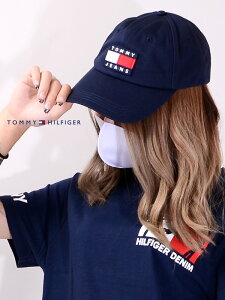 TOMMY HILFIGER JEANS g~[ qtBK[ W[Y Lbv fB[X Y jZbNX uh  킢 uh HERITAGE FLAG CAP we[W tbO [Lbv 6pl Xq