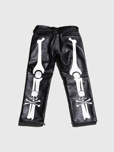 VANSON MASTERMIND WORLD �}�X�^�[�}�C���h �o���\�� ���U�[�p���c �����Y ���f�B�[�X �v�p�� ��p�� �u�����h BONE LEATHER PANTS CUSTOM �{�[�� �X�J�� ���b�y�� �o�C�N �o�C�J�[ �X�g���[�g �X�g���[�g 