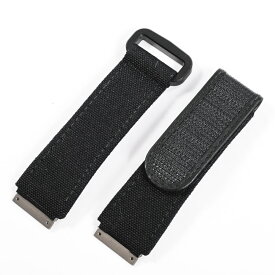 【中古】SA品 リシャールミル ナイロンラバーベルト 19mm用 時計用パーツ 35M 83 ブラック メンズ