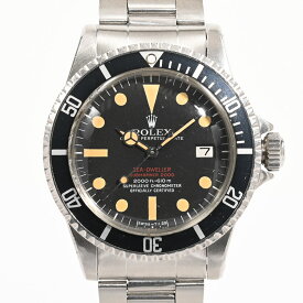 【ヴィンテージ】 ロレックス シードゥエラー 腕時計 1665 3番 ブラック メンズ