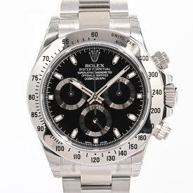 【未使用品】 ロレックス デイトナ 腕時計 116520 ランダム品番 ブラック メンズ