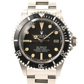 【ヴィンテージ】 ロレックス シードゥエラー 腕時計 1665 6番 ブラック メンズ