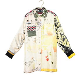 【中古】A品 ルイヴィトン シャツ シャツ イエロー メンズ