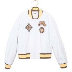 【中古】A品 エルメス スウェットブルゾン アウター ホワイト レディース