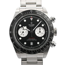 【中古】A品 チューダー/チュードル ブラックベイ クロノ 腕時計 79360N ブラック・シルバー