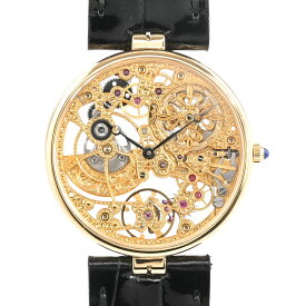 【中古】A品 パテックフィリップ カラトラバ スケルトン 腕時計 3878J スケルトン メンズ