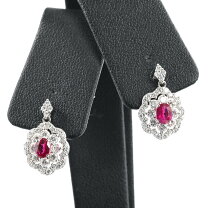 楽天市場】ルビー 0．5 ct（ピアス｜レディースジュエリー 