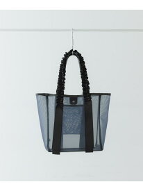 【SALE／50%OFF】フリルハンドルシアーバッグ RODE SKO ロデスコ バッグ トートバッグ グレー ベージュ【RBA_E】[Rakuten Fashion]
