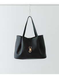 3WAYメタルリボンワイドトートバッグ RODE SKO ロデスコ バッグ トートバッグ グレー ブラック【送料無料】[Rakuten Fashion]