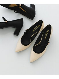 『MADE IN JAPAN』 チャンキーヒールメリージェーンパンプス RODE SKO ロデスコ シューズ・靴 パンプス ホワイト ブラック【送料無料】[Rakuten Fashion]