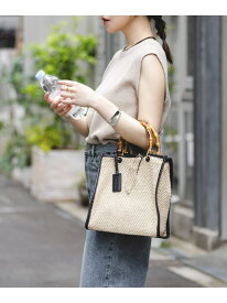 【SALE／28%OFF】バンブー雑材バッグ RODE SKO ロデスコ バッグ ショルダーバッグ ブラック ベージュ【RBA_E】【送料無料】[Rakuten Fashion]