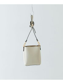 フロントポケットタテナガショルダーバッグ RODE SKO ロデスコ バッグ ショルダーバッグ ホワイト ブラック ベージュ【送料無料】[Rakuten Fashion]