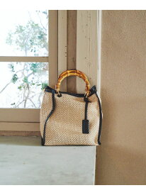 【SALE／50%OFF】バンブー雑材バッグ RODE SKO ロデスコ バッグ ショルダーバッグ ブラック ホワイト【RBA_E】[Rakuten Fashion]