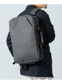 撥水タック3WAYリュックサック RODE SKO ロデスコ バッグ リュック・バックパック ブラック グレー【送料無料】[Rakuten Fashion]
