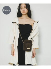 『別注』OUTDOOR PRODUCTS*hun RODE SKO Chain Pocket Bag RODE SKO ロデスコ バッグ ショルダーバッグ ブラウン ブラック【送料無料】[Rakuten Fashion]