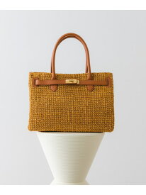 COTTO ABACA TOTE BAG RODE SKO ロデスコ バッグ かごバッグ ブラック ブラウン【送料無料】[Rakuten Fashion]