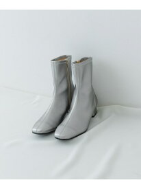 【SALE／60%OFF】『MADE IN JAPAN』3センチスクエアトゥショートブーツ RODE SKO ロデスコ シューズ・靴 ブーツ シルバー ブラック【RBA_E】【送料無料】[Rakuten Fashion]