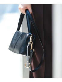 センターステッチショルダーバッグ RODE SKO ロデスコ バッグ ショルダーバッグ ブラック オレンジ【送料無料】[Rakuten Fashion]