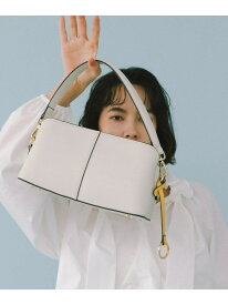 センターステッチショルダーバッグ RODE SKO ロデスコ バッグ ショルダーバッグ ブラック オレンジ【送料無料】[Rakuten Fashion]