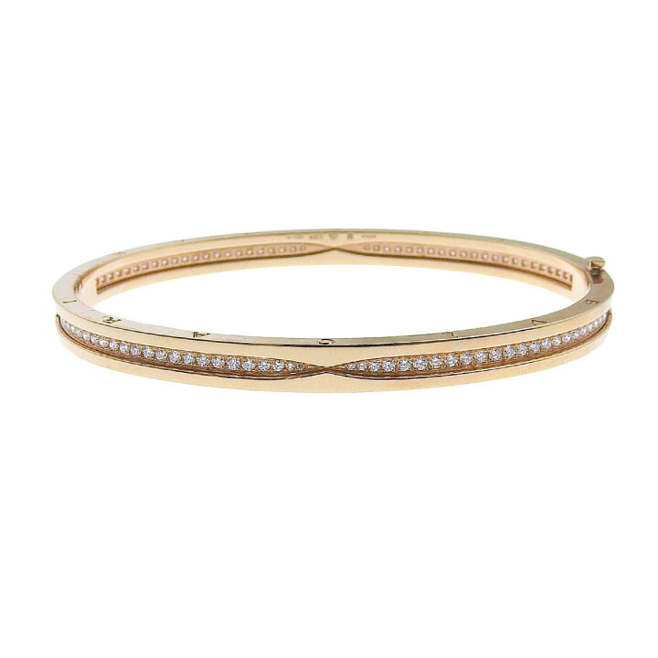 楽天市場】(4007) ブルガリ BVLGARI ビーゼロワン バングル 750PG 