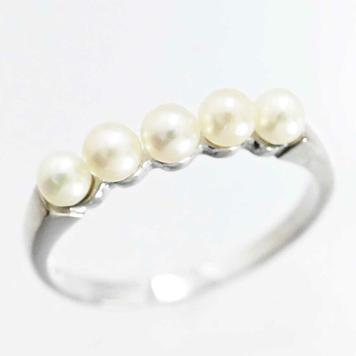 楽天市場】(3065) 【ミキモト】 ミキモト MIKIMOTO K14WG ホワイト 