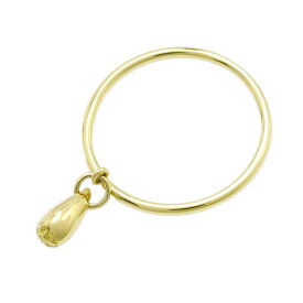 (3793) ティファニー TIFFANY & Co. 750YG K18YG イエローゴールド ティアドロップ リング 12号 レディース 【中古】