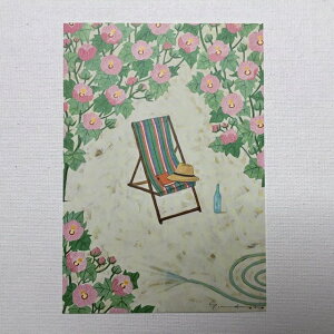 Yoko Matsumoto@}cg[R@|XgJ[h@u^Ă̂܂ǂ݁vsN̉ԁ@r[``FA@Xq@{