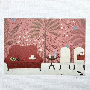 Yoko Matsumoto@}cg[R@|XgJ[h 3H̐ Ԃ\t@ `FA Ehe[u A̕