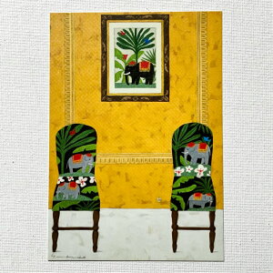 Yoko Matsumoto@}cg[R@|XgJ[h@]Ẽ̕`FA ]E̊G