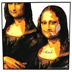 Mona Lisa / ���i���U�u�|�b�v�A�[�g�p�l�� / Keetatat Sitthiket �L�[�^�^�b�g�V�e�B�P�b�g�v�|�b�v�A�[�g�t���[�� �|�b�v�A�[�g�{�[�h �O���t�B�b�N�A�[�g �E�H�[���A�[�g �G�� �Ǘ��� �Ǌ|���C��