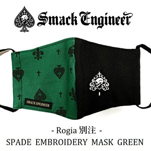 y20%OFF SALEzSMACK ENGINEER / X}bNGWjAuRogia SPADE EMBROIDERY MASK GNvt@bVz}XN IV  oCJ[ ΃O[ ubN mO hJ Xy[h XJ h