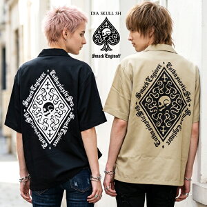 SMACK ENGINEER / �X�}�b�N�G���W�j�A�uRogia���� DIA SKULL SH�v�I�[�v���J���[�V���c �{�E�����O�V���c �{�[�����O �|���G�X�e�����[���� ���� ���u���b�N �x�[�W�� �_�C���X�J�� �h�N�� �o�b�N�v