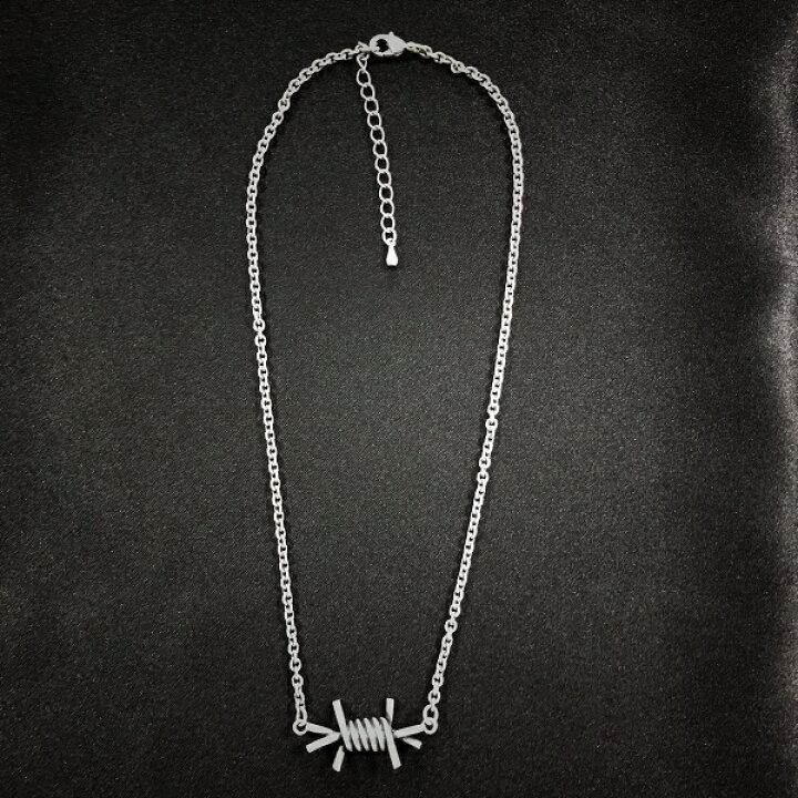 楽天市場】REVI CAST MADE / レヴィキャストメイド「BARBED NECKLACE 