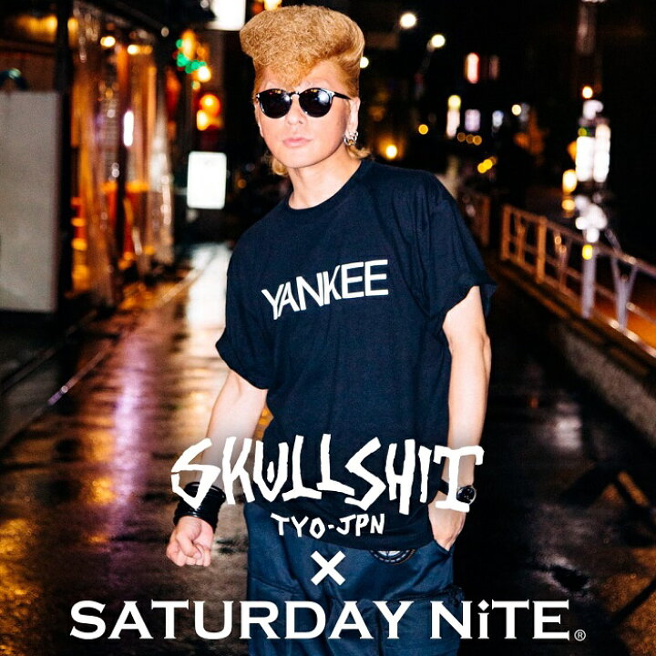 楽天市場】【再入荷】SKULLSHIT × SATURDAY NiTE collaboration 