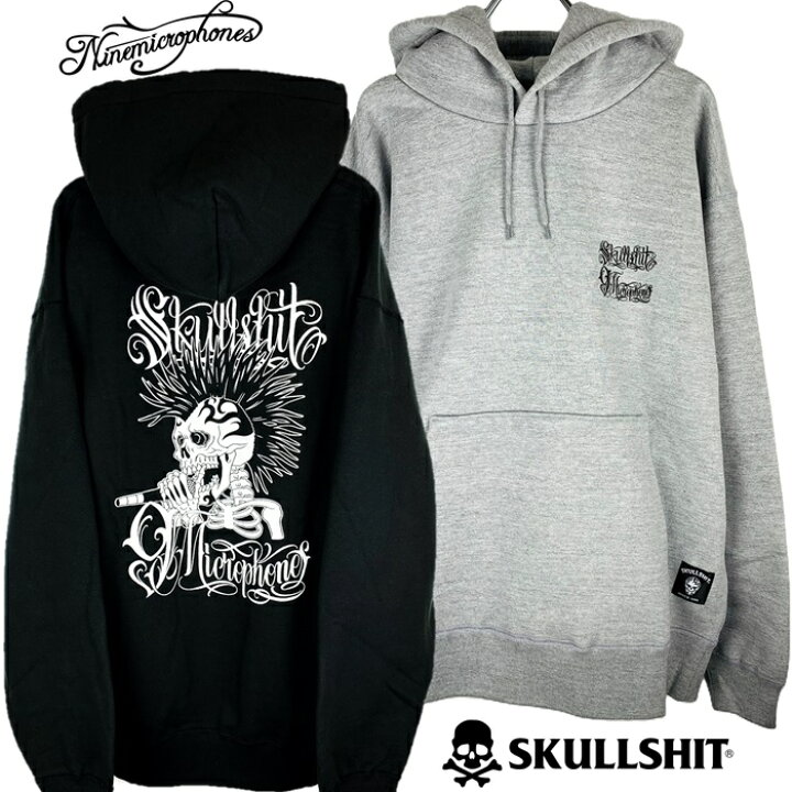 楽天市場】SKULLSHIT × NineMicrophones / スカルシット × ナイン 