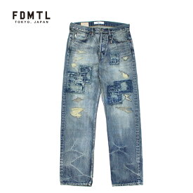 FDMTL ファンダメンタル ジーンズ CLASSIC STRAIGHT DENIM CS68 FA20/MG68 【メンズ ボロ ユーズド リメイク リペア デニム 日本製】10P03Dec16【RCP】