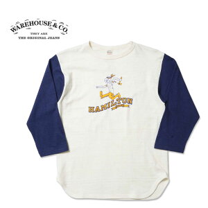 WAREHOUSE �E�G�A�n�E�X7���� �x�[�X�{�[��TLot.4800HAMILTON4800-HAMILTON(25AW)