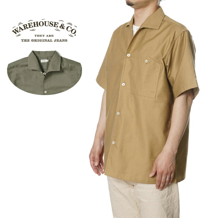 楽天市場】WAREHOUSE ウエアハウス 半袖シャツLot 3091 