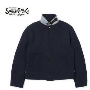 SUGAR CANE �V���K�[�P�[�� �W���P�b�gMFSC SUBMARINER 26oz. WOOL MELTON BARRACUDA SUB JACKETSC15637