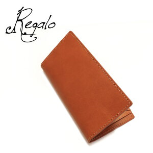 Regalo ���K�[�� �E�H���b�g SLIM LONG WALLET WITHOUT COIN PURSE CAMEL WL-02-CAM