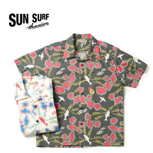 SUN SURF �T���T�[�t ���� �A���n�V���c COTTON BROAD OPEN SHIRT�gROUND TRIP�hSS39505