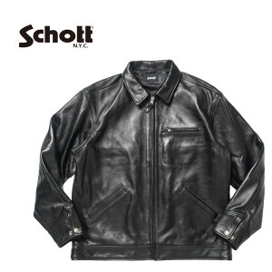Schott �V���b�g ���U�[�g���b�J�[ �W���P�b�gLEATHER TRACKER JACKET782-5950014(3121034)