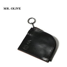 MR.OLIVE ミスターオリーブコインケースHORWEEN CHROMEXCEL LEATHER"ZIP COIN CASE"ME422H