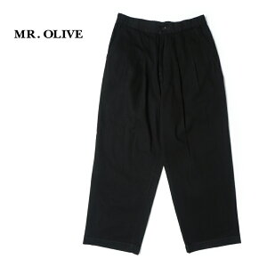 MR.OLIVE �~�X�^�[�I���[�u�p���cRINSE WASH 8oz DENIM / 2TACK WIDE EASY PANTSM251106
