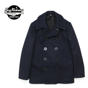 BUZZ RICKSON'S oYN\Y R[g PEA-COAT gNAVAL CLOTHING FACTORYhBR11554