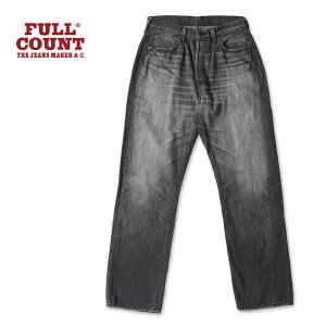 FULLCOUNT �t���J�E���g�p���cStraight Black Selvedge Denim Dartford(Super Smooth)1101BKSSHW