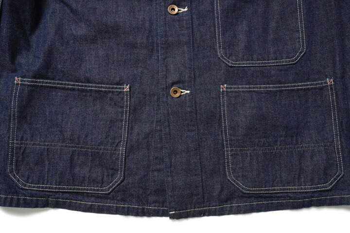 楽天市場 Fullcount フルカウント デニム ジャケット Denim Chore Jacket 15 1one Wash ろーぐす