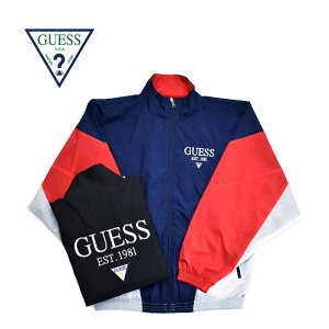 GUESS GREEN LABEL �Q�X �O���[�����[�x�� �W���P�b�g NYLON TRACK JACKET GRFW19-033
