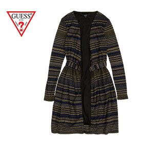 GUESS ゲス ウィメンズドレス　ワンピース"VIVIENNE STRIPED WRAP DRESS"W83K0CR7R00