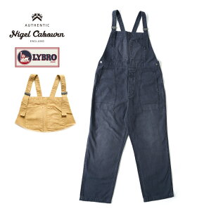 Nigel Cabourn �i�C�W�F���P�[�{�� LYBRO�I�[�o�[�I�[���gP-55 LYBRO DUNGAREE CANVAS�h80471350520